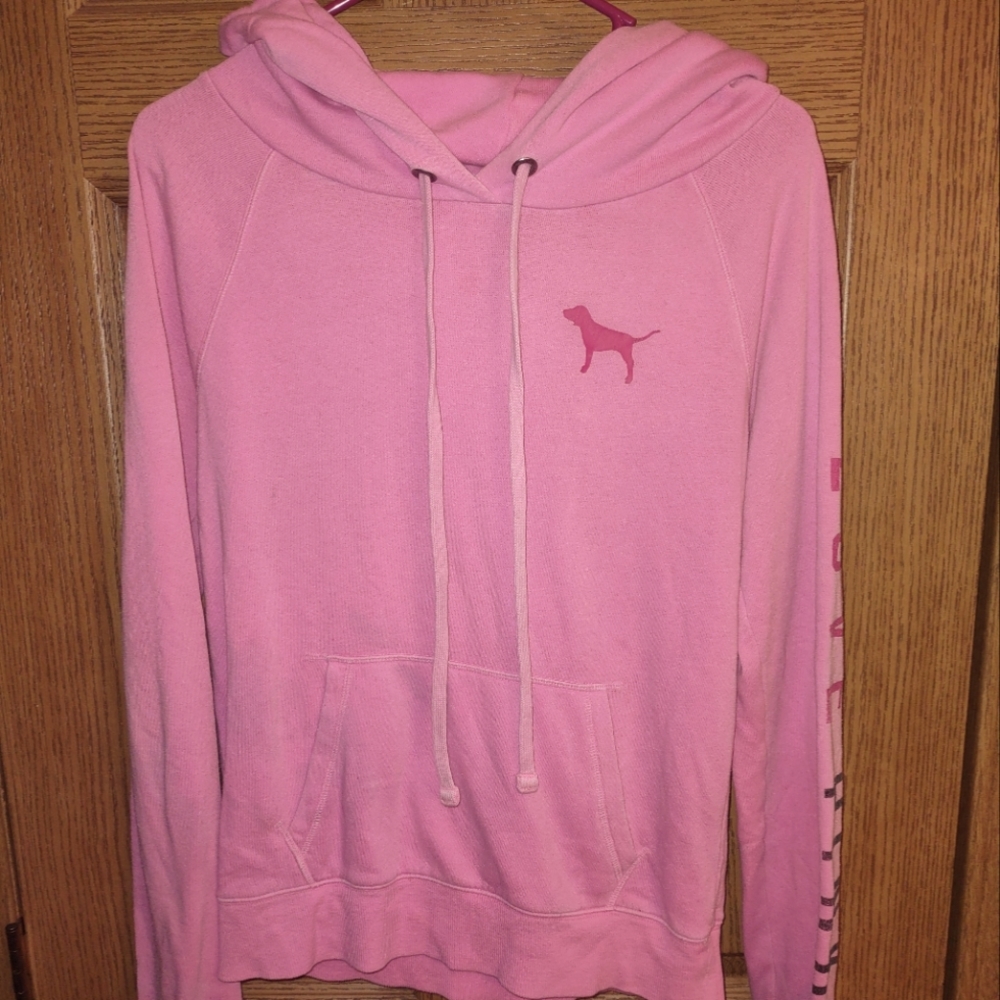 Victoria's Secret pink hoodie size small